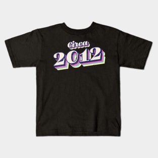 2012 Birthday Kids T-Shirt